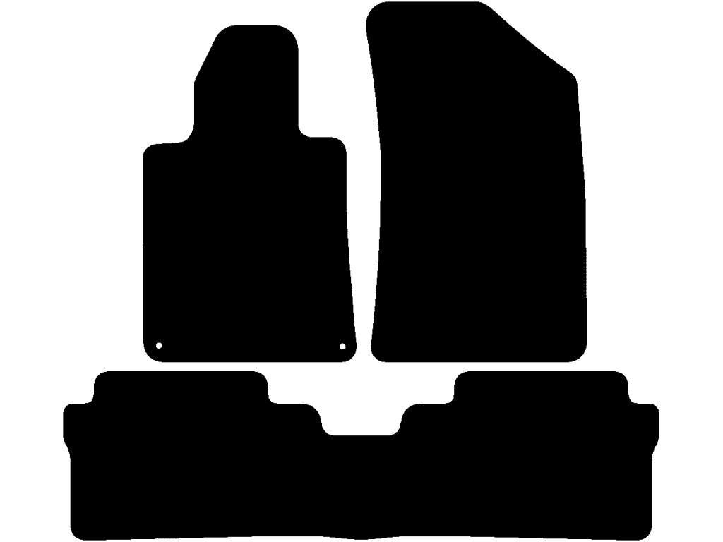 Fastback / SW | Pojedynczy dywanik tylny | Wariant 2