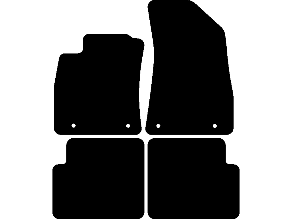 Benzyna | System mocowania: Klipsy (z poziomym owalnym oczkiem)