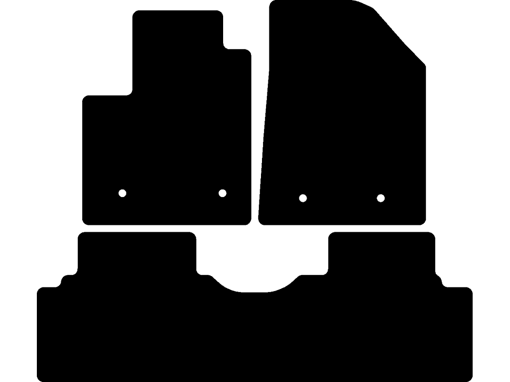 Elektryczny | Pojedynczy dywanik tylny | Wariant 2