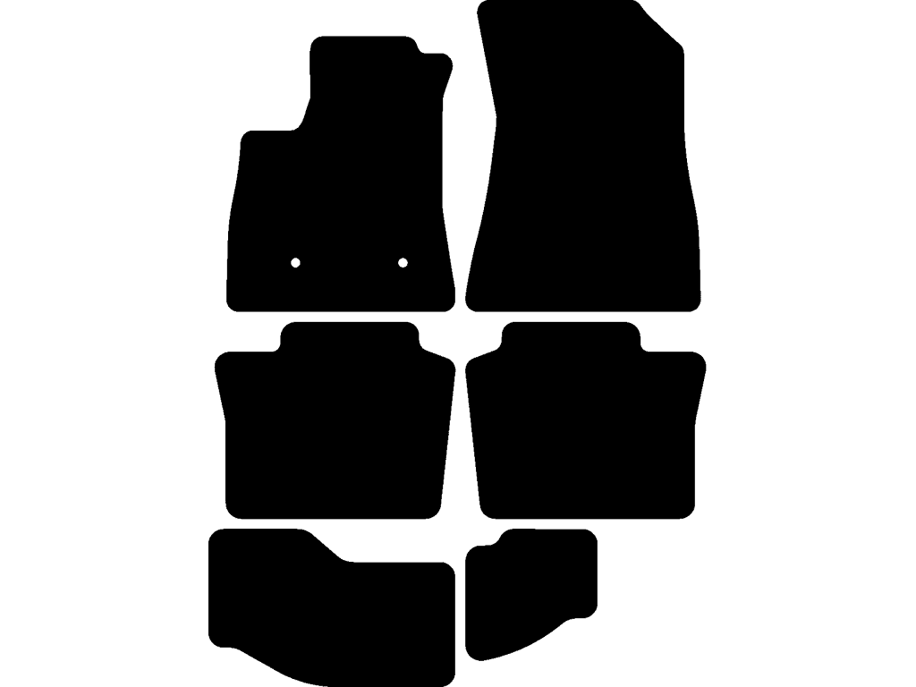 7-osobowy | Pasuje do wersji bez podłogi wznoszącej się (kierowca i pasażer)