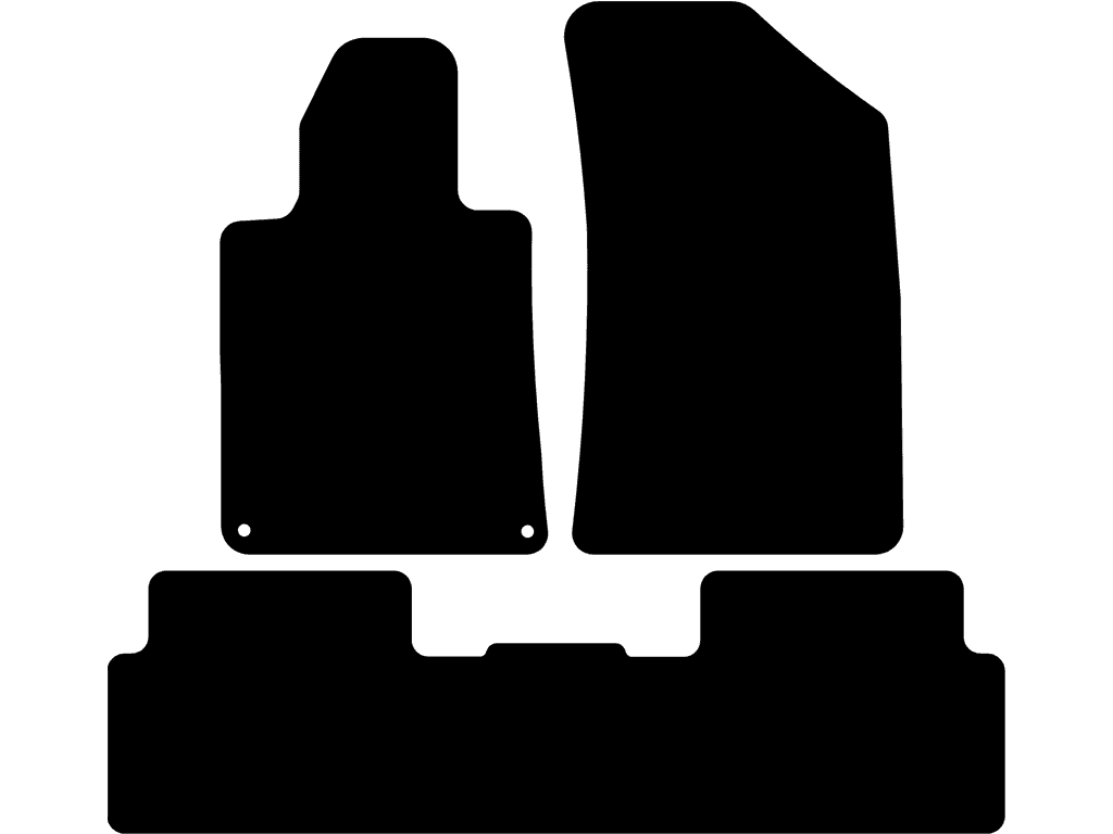 Fastback / SW | Pojedynczy dywanik tylny | Wariant 1