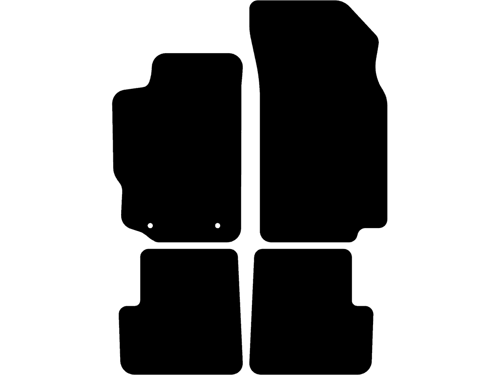 Coupé / Kombi / Sedan | Odległość punktów mocowania (kierowca) 24,3 cm | Wariant 2