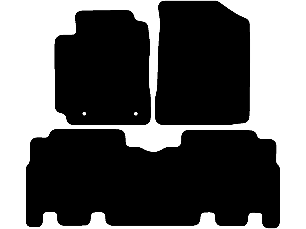 System mocowania: Klipsy z wkrętem