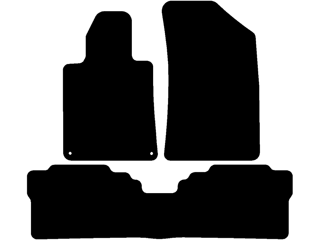 Fastback / SW | Pojedynczy dywanik tylny | Wariant 3