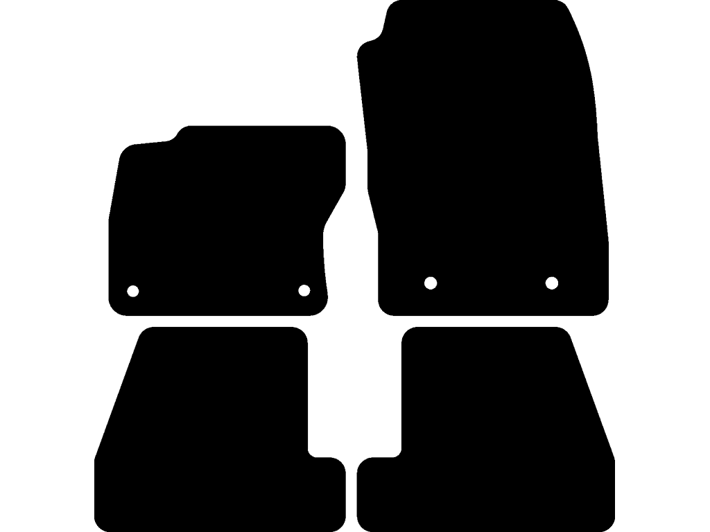 Mk3 | 5 drzwi / Kombi / Sedan | Dywanik przedniego pasażera z systemem mocowania | Wariant 2