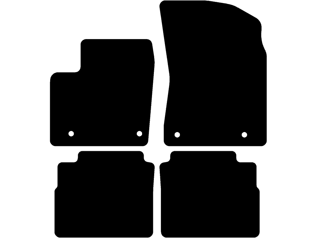 5-osobowy | Wariant 1 | Odległość punktów mocowania (kierowca) 30,8 cm