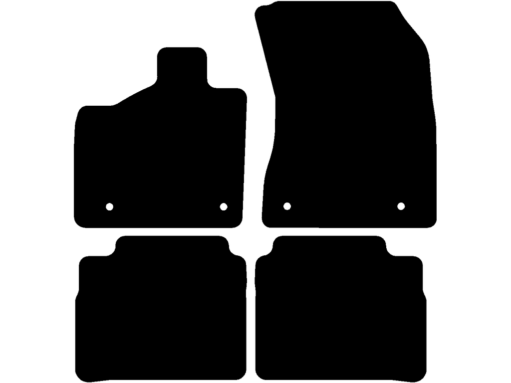 5-osobowy | Wariant 2 | Odległość punktów mocowania (kierowca) 30,8 cm