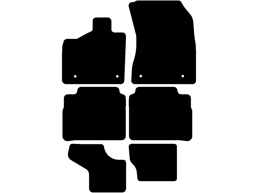 7-osobowy | Wariant 2 | Odległość punktów mocowania (kierowca) 30,8 cm