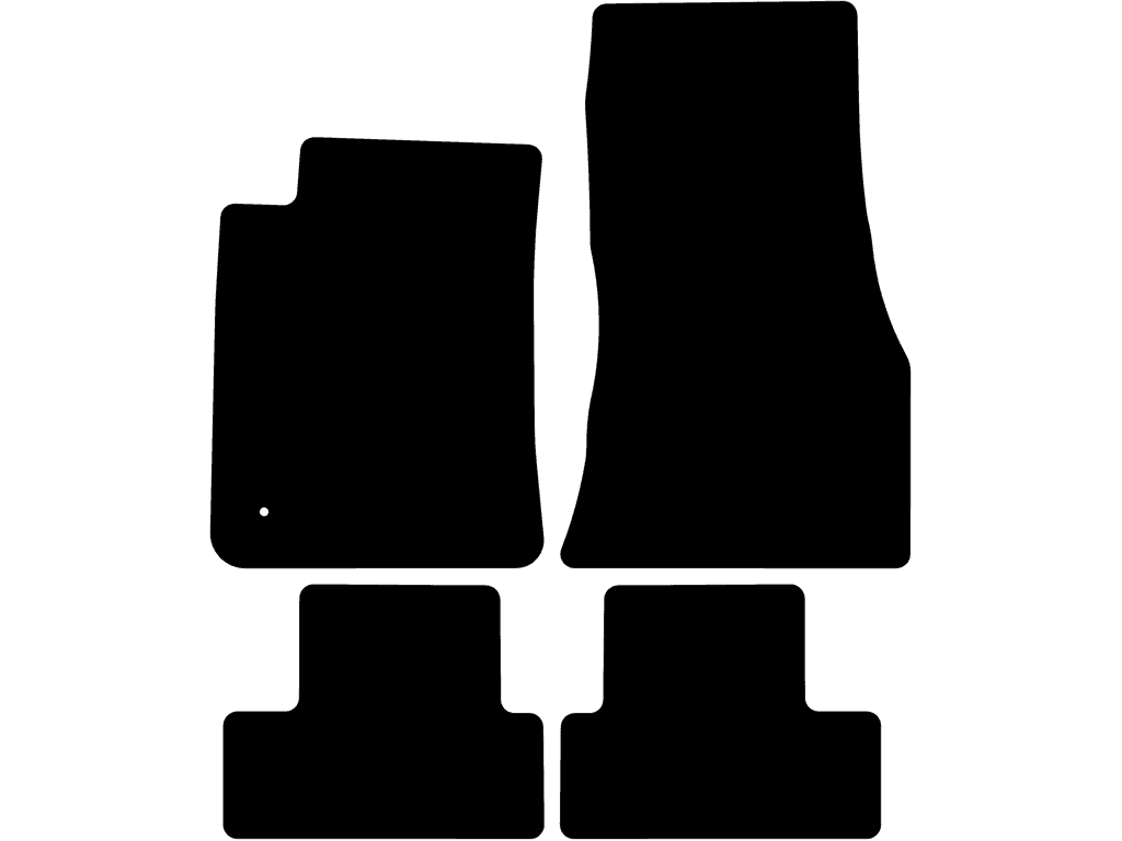 Dywanik przedniego pasażera bez systemu mocowania | System mocowania: Klipsy 14 mm (z oczkiem)