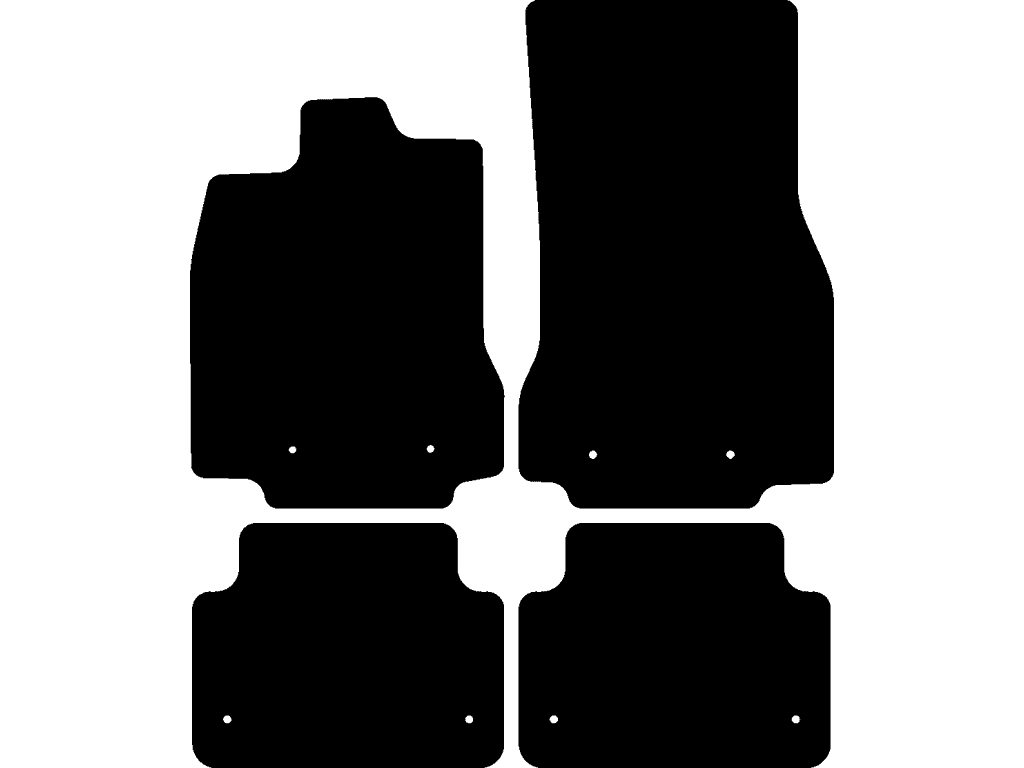 Sedan / Sportbrake | RWD |  Tylne dywaniki z mocowaniem