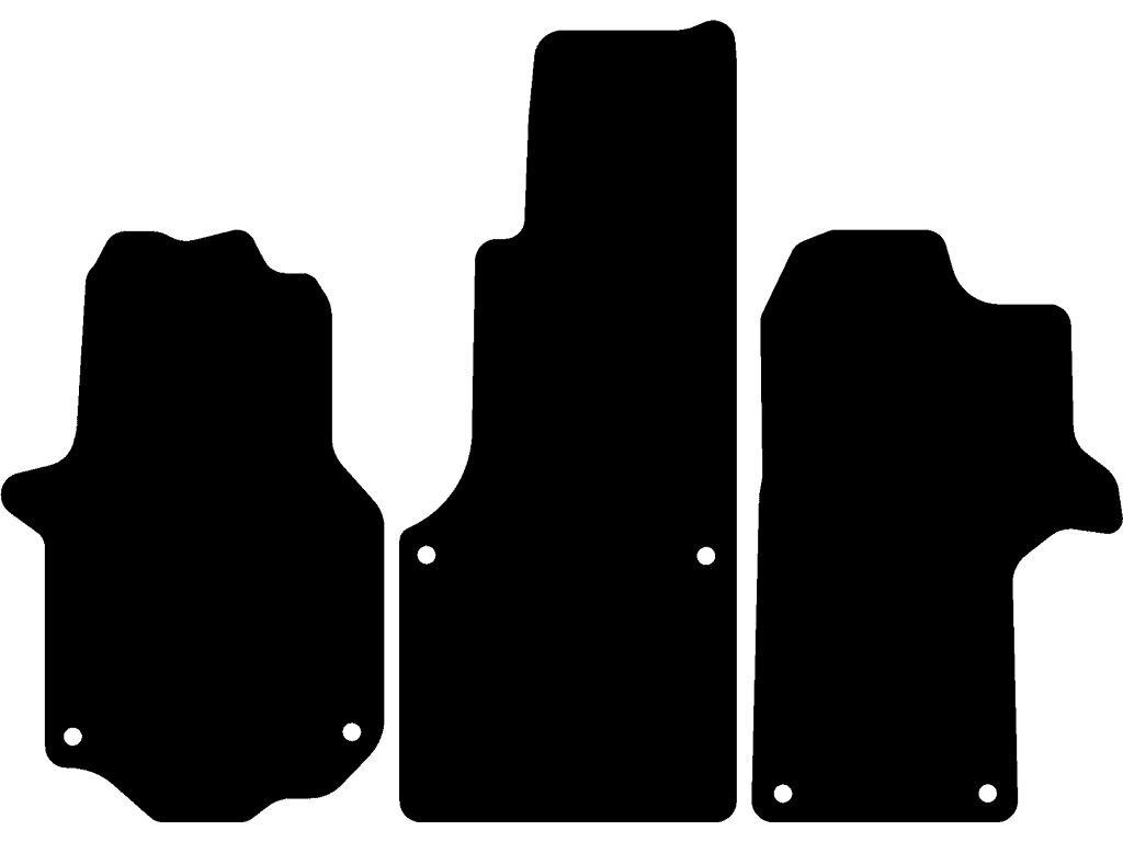 Jedno miejsce dla pasażera | Bez dodatkowego ogrzewania w podłodze | Elektryczny hamulec postojowy