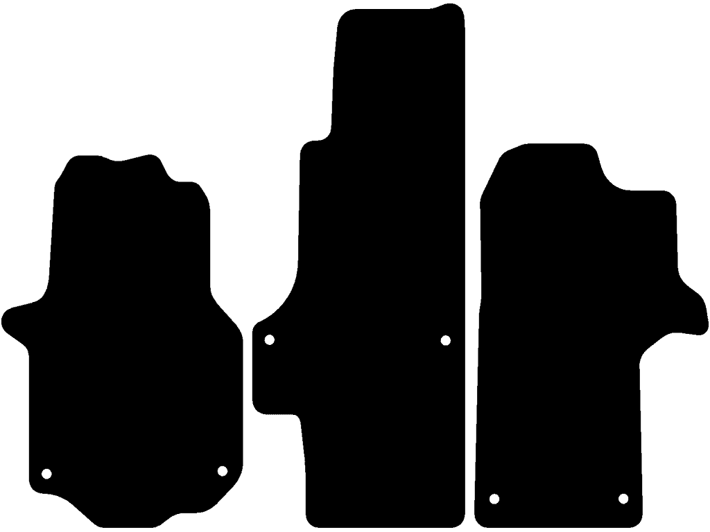 Jedno miejsce dla pasażera | Bez dodatkowego ogrzewania w podłodze | Konwencjonalny hamulec postojowy