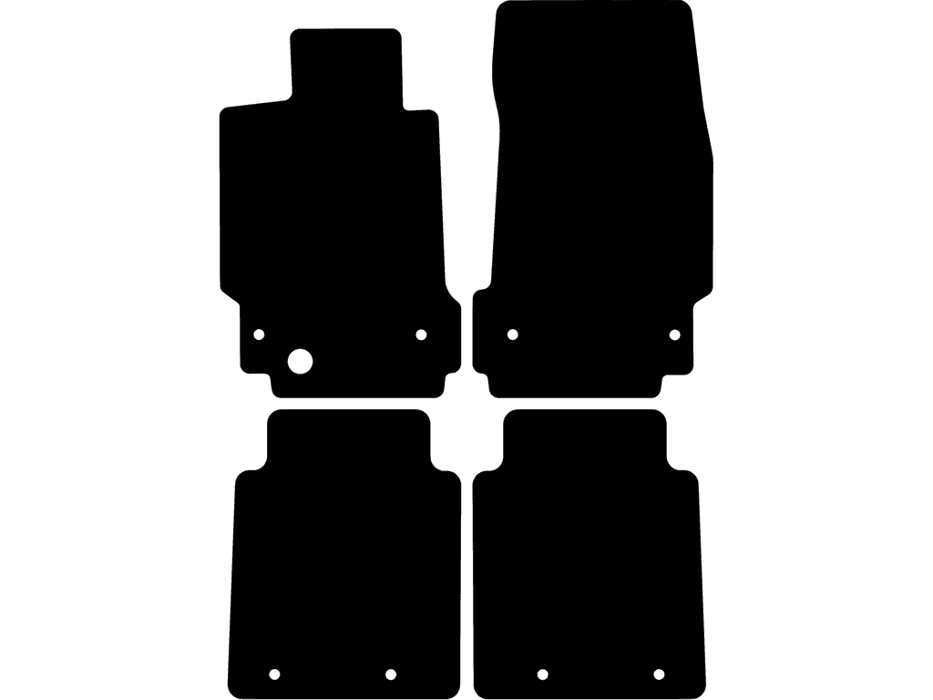 Dywaniki do Maserati Quattroporte V 2003 - 2013