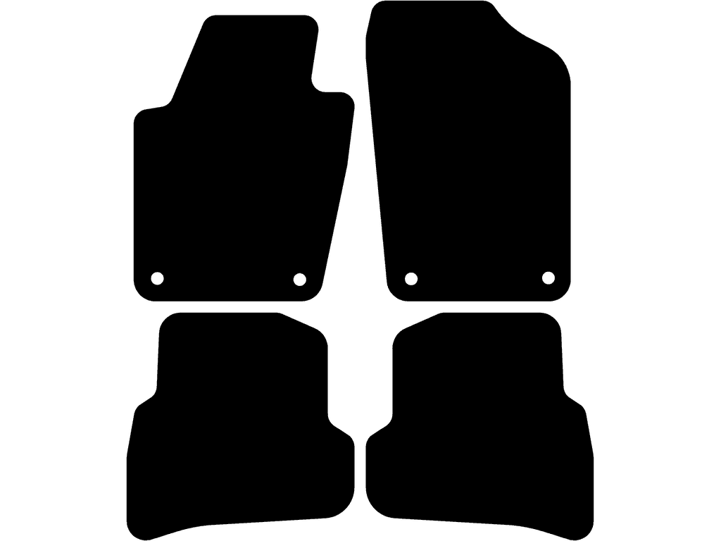 Dywaniki do Volkswagen Polo 6C/6R 2009 - 2017