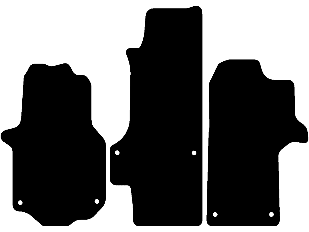 Jedno miejsce dla pasażera | Bez dodatkowego ogrzewania w podłodze | Elektryczny hamulec postojowy