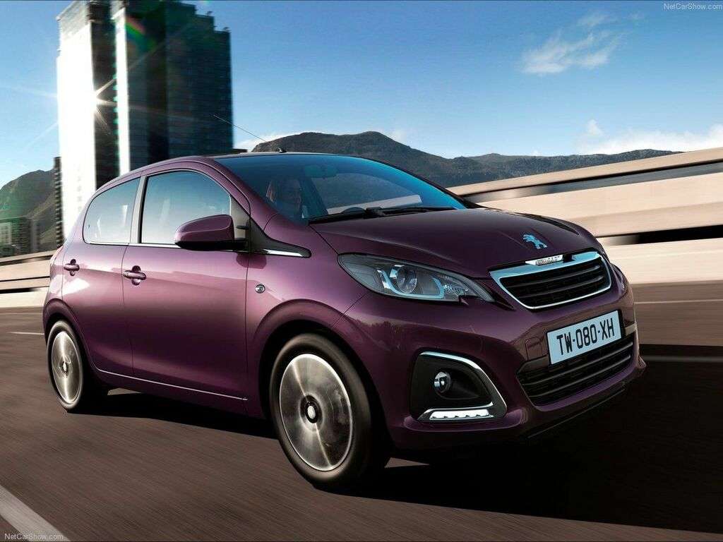 Mata do bagażnika Peugeot 108 2014 - 2022
