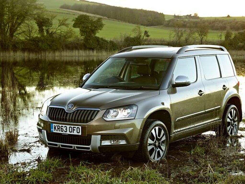 Mata do bagażnika Skoda Yeti 2013 - 2017