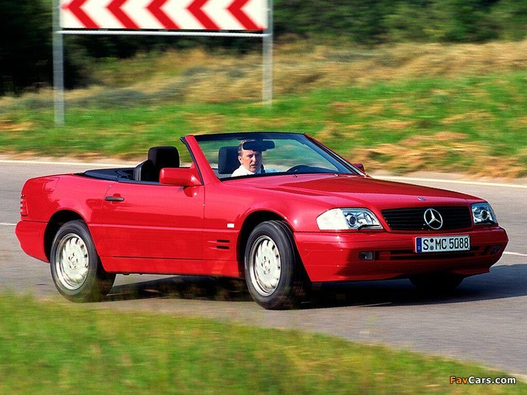 Mata do bagażnika Mercedes SL R129 1989 - 2001
