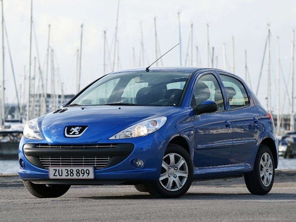 Dywaniki do Peugeot 206 2009 - 2013