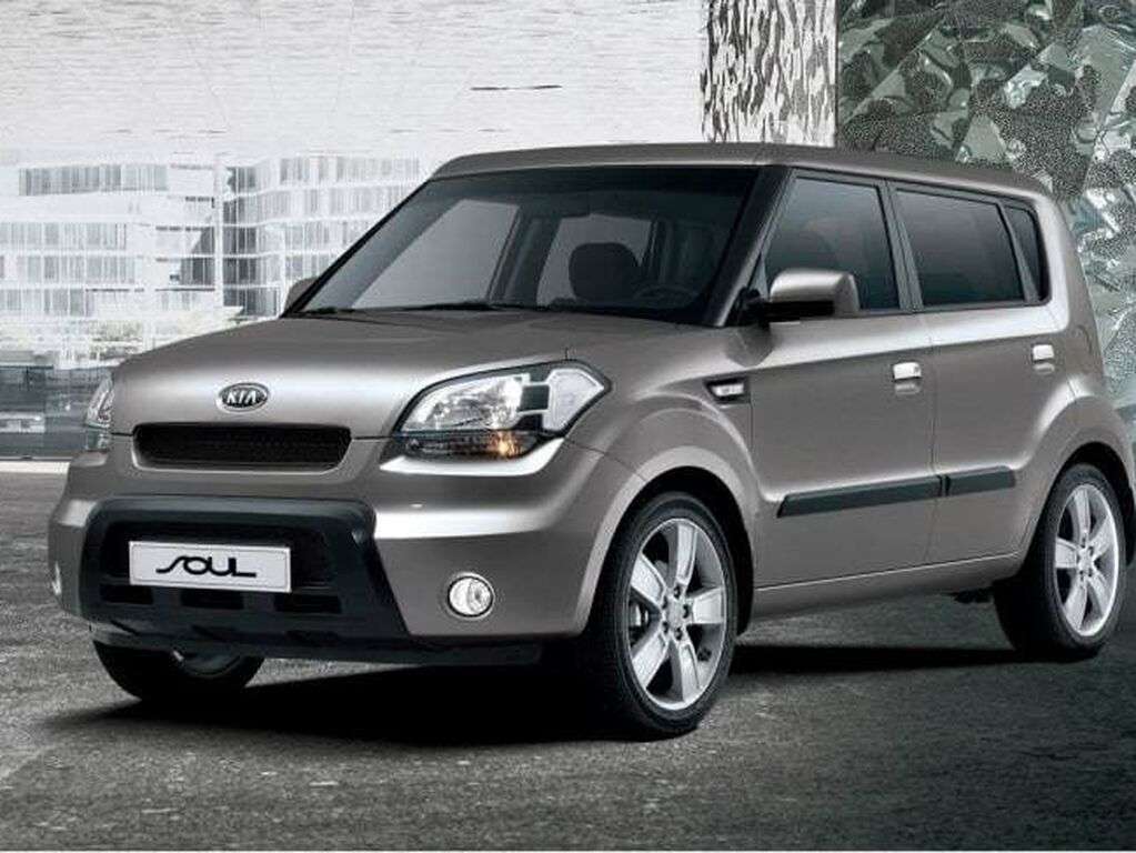 Mata do bagażnika Kia Soul 2009 - 2011