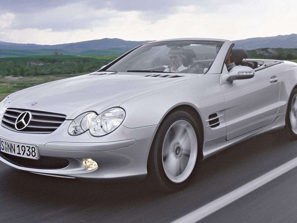 Mata do bagażnika Mercedes SL R230 2001 - 2012