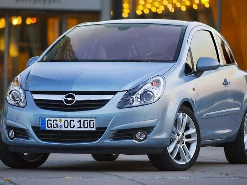 Mata do bagażnika Opel Corsa D 2006 - 2014
