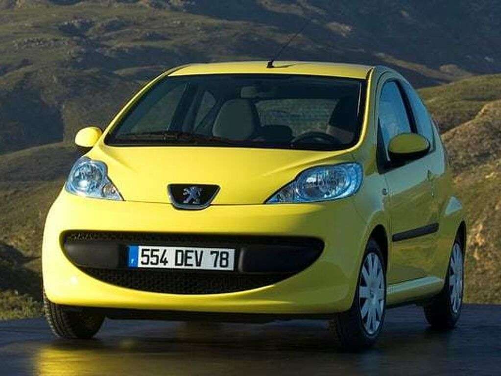 Mata do bagażnika Peugeot 107 2005 - 2009
