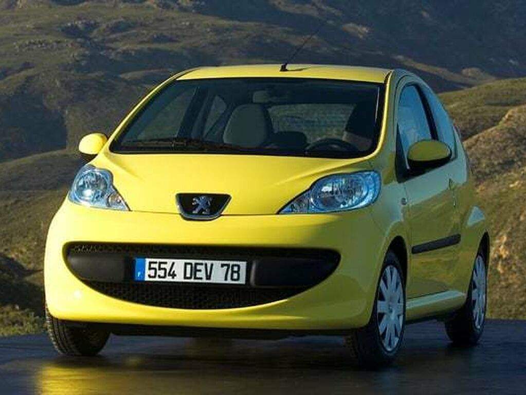 Mata do bagażnika Peugeot 107 2005 - 2009