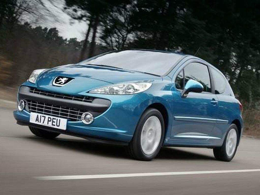 Mata do bagażnika Peugeot 207 2006 - 2012