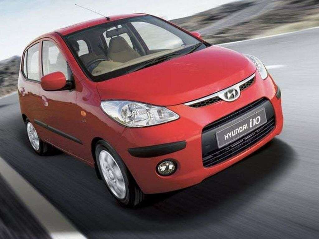 Dywaniki do Hyundai i10 2008 - 2011